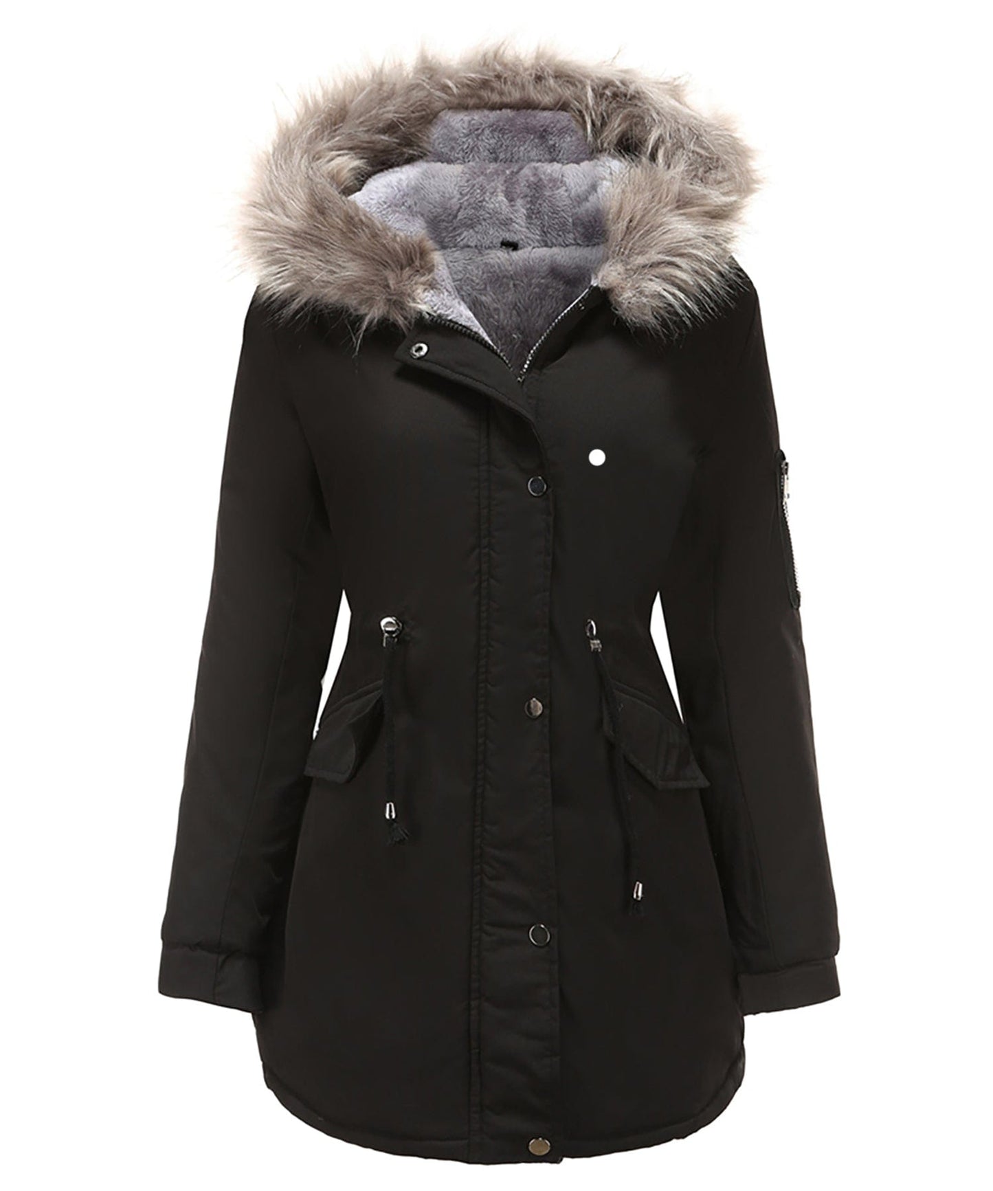 Dames Winterjas Gewatteerd Met Capuchon Warm en Waterdicht - StudioMarella
