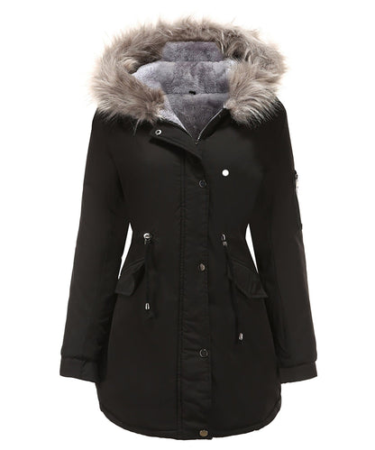 Dames Winterjas Gewatteerd Met Capuchon Warm en Waterdicht - StudioMarella