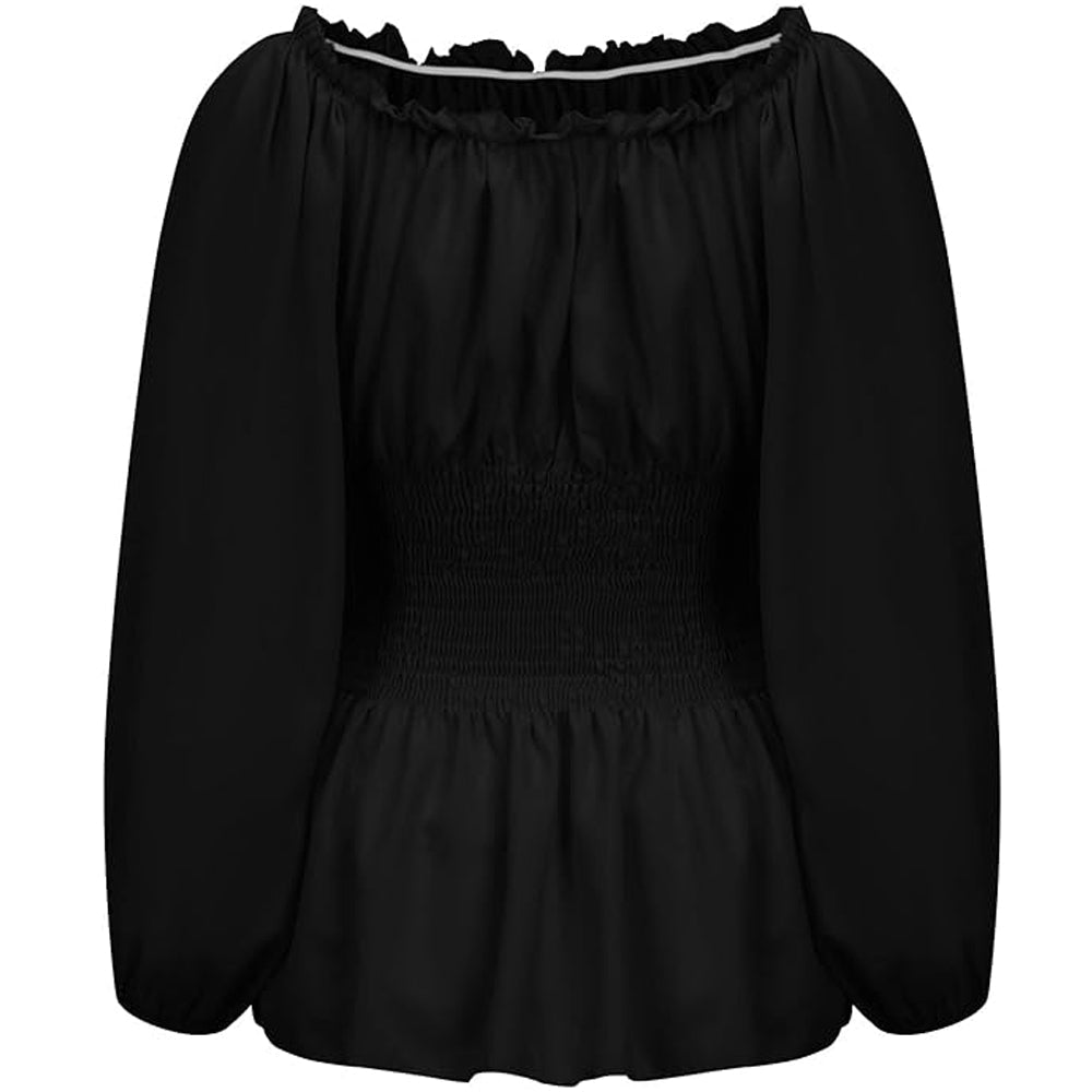 Dames Top Off-Shoulder Zomerjurk Stijl Vrouwelijk