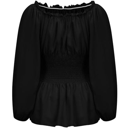 Dames Top Off-Shoulder Zomerjurk Stijl Vrouwelijk