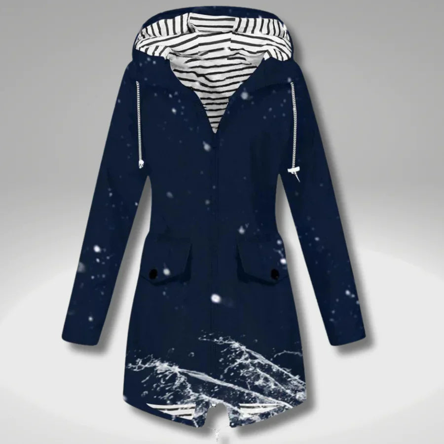 Trenchcoat Waterdichte Regenjas voor Dames