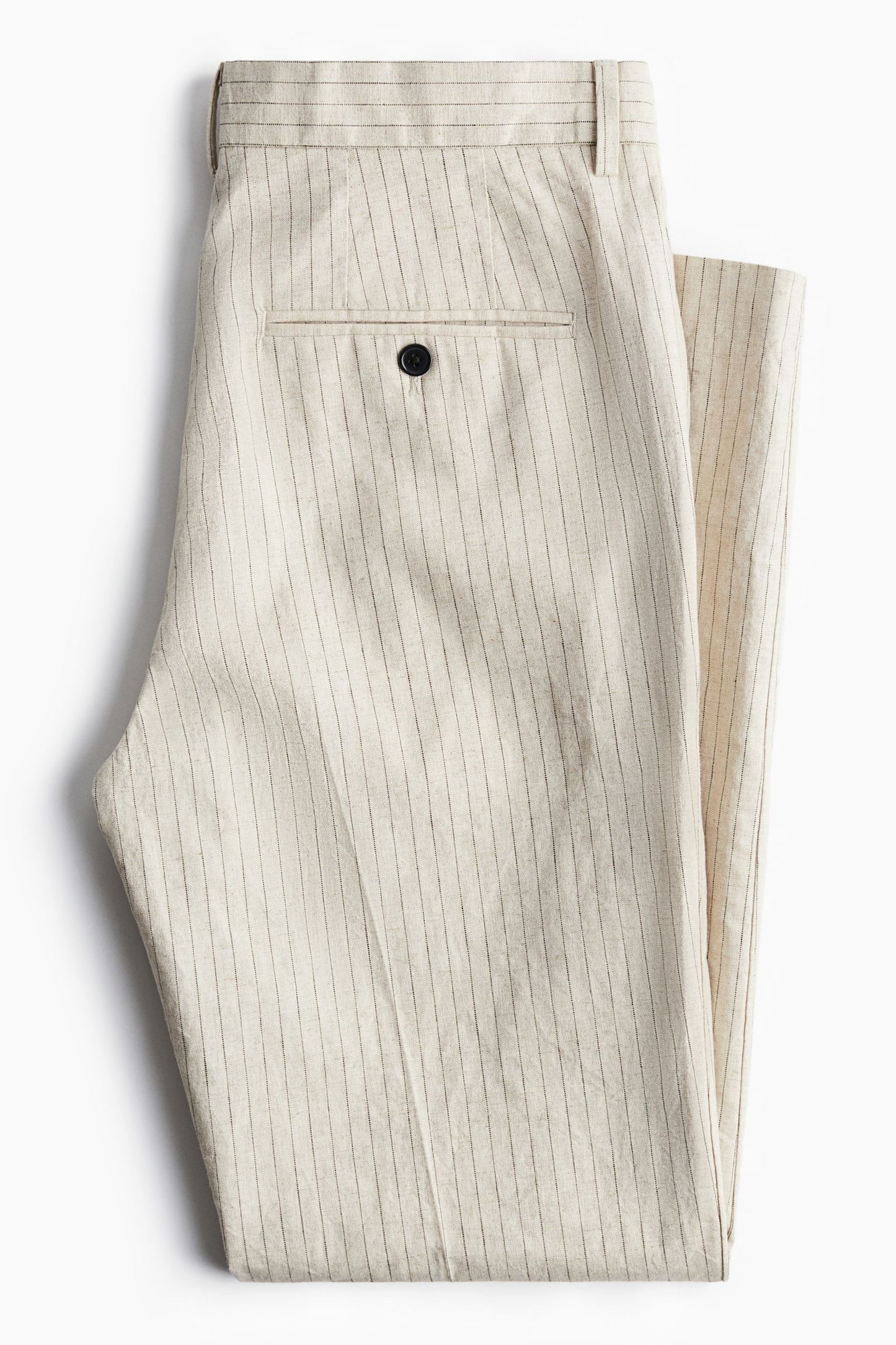 Herenpakbroek Streepjes Elegante Klassieke Stijl