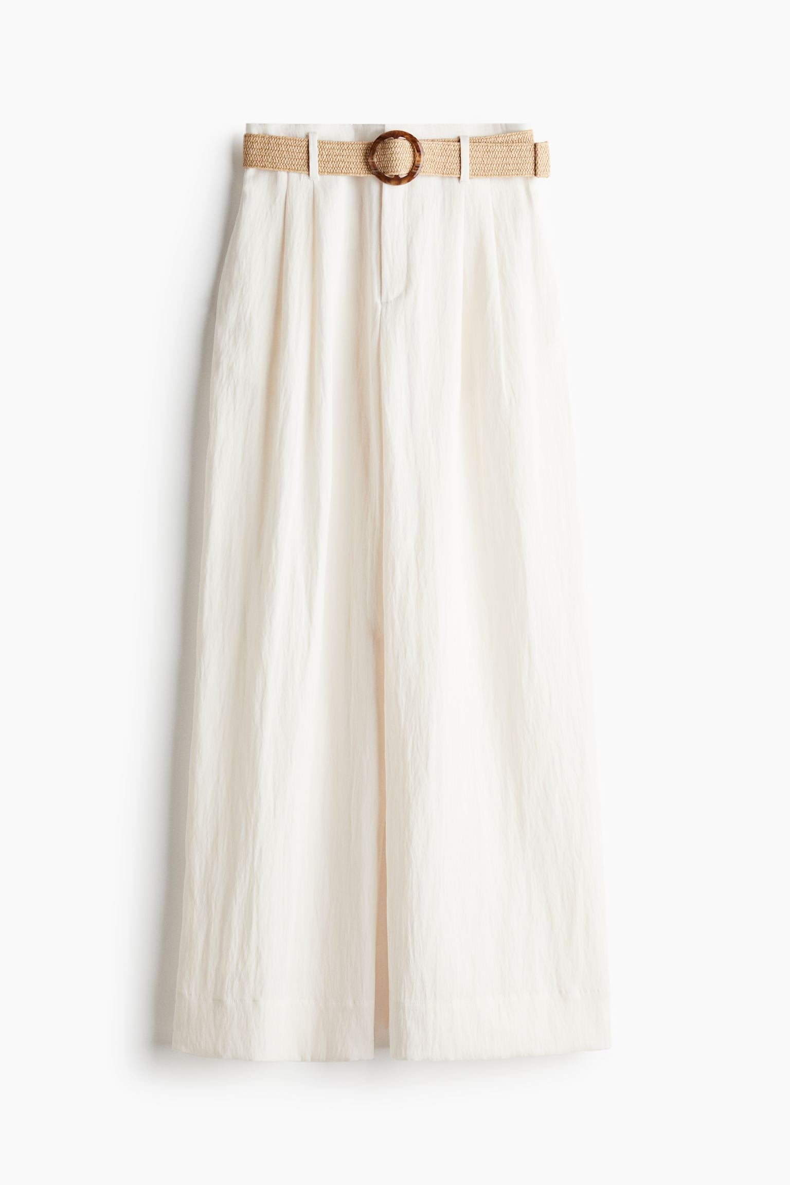 Dames Linnen Broek Comfortabel Zomermodel met Ceintuur - StudioMarella