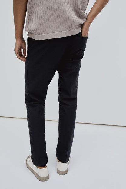 Herenpakbroek Streepjes Elegante Klassieke Stijl