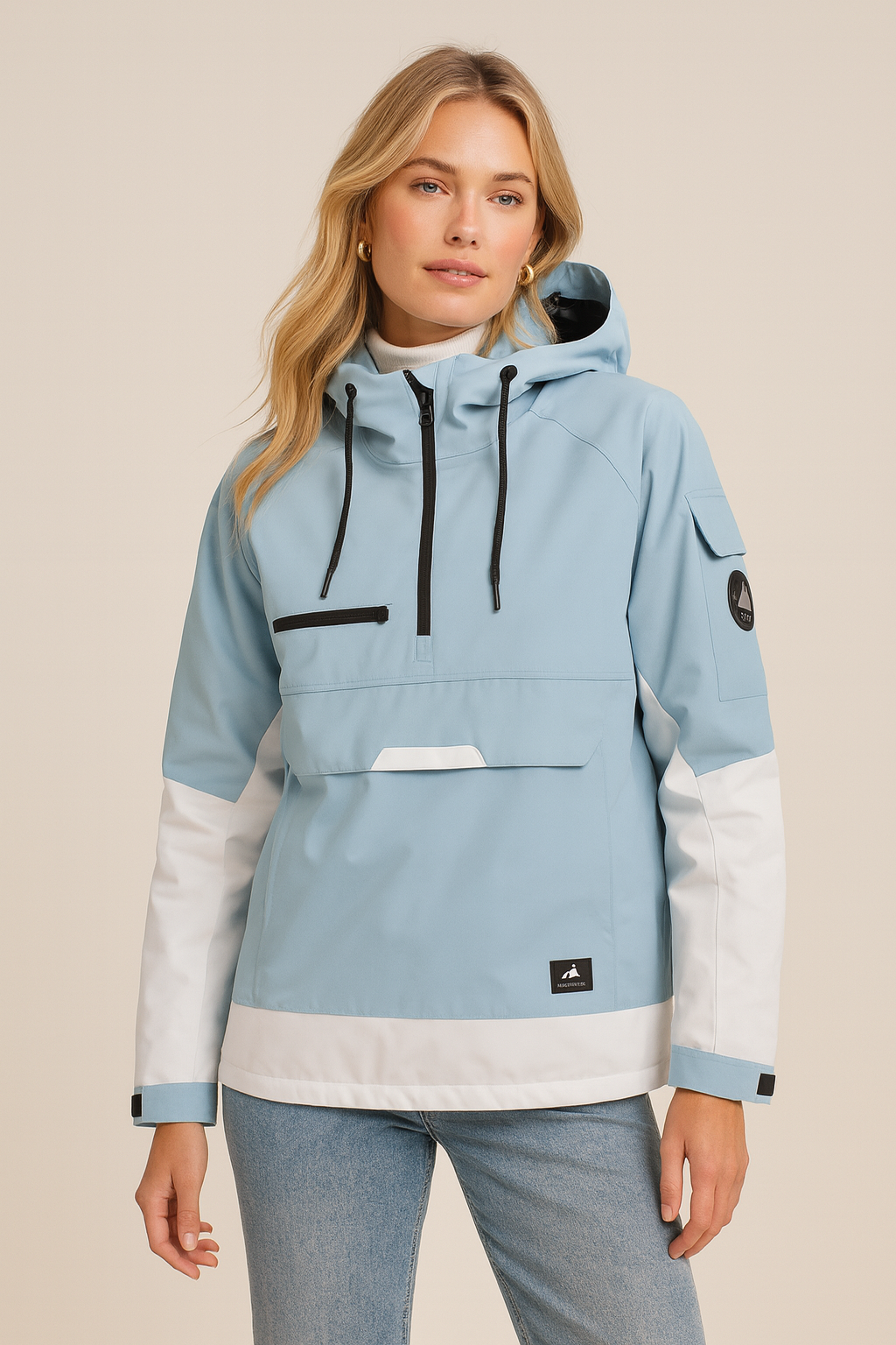 Waterdichte Ski- en Snowjas Unisex met Capuchon - StudioMarella