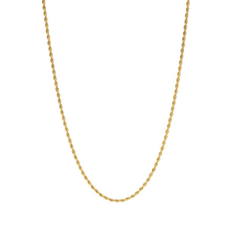 Gouden Ketting Roestvrij Staal 45cm Goudkleurig Model - StudioMarella