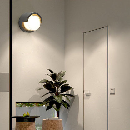 Wandlamp Voor Buiten LED Rond of Vierkant Zwart of Wit 3W-8W IP54 Gevel Terras Moderne Buitenverlichting