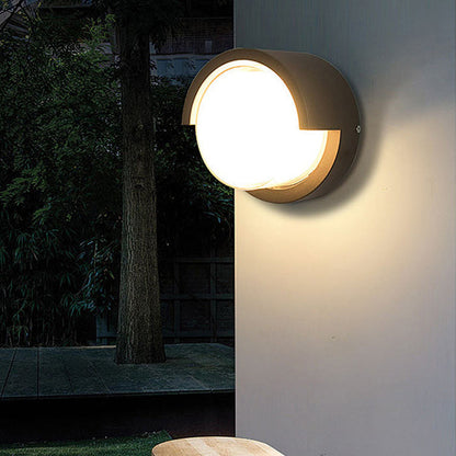 Wandlamp Voor Buiten LED Rond of Vierkant Zwart of Wit 3W-8W IP54 Gevel Terras Moderne Buitenverlichting