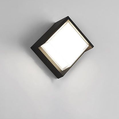 Wandlamp Voor Buiten LED Rond of Vierkant Zwart of Wit 3W-8W IP54 Gevel Terras Moderne Buitenverlichting