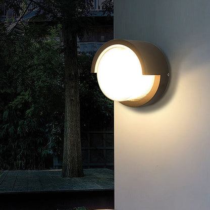 Wandlamp Voor Buiten LED Rond of Vierkant Zwart of Wit 3W-8W IP54 Gevel Terras Moderne Buitenverlichting