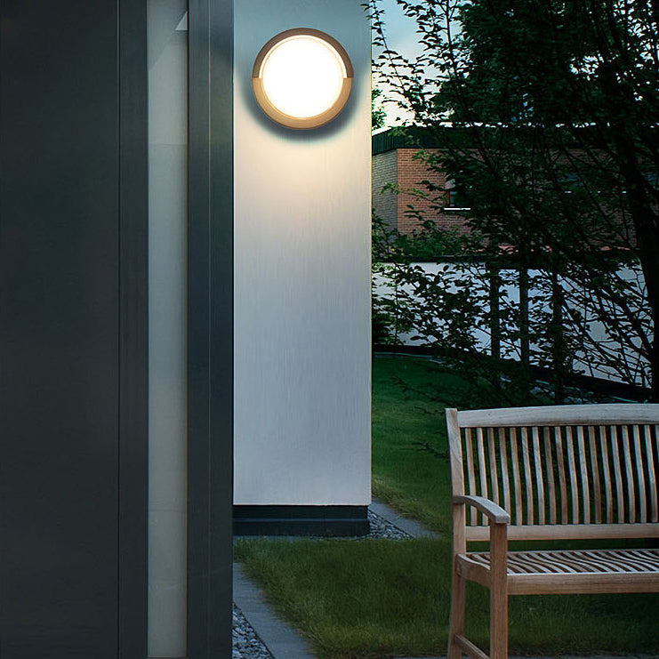 Wandlamp Voor Buiten LED Rond of Vierkant Zwart of Wit 3W-8W IP54 Gevel Terras Moderne Buitenverlichting