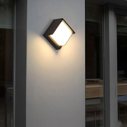 Wandlamp Voor Buiten LED Rond of Vierkant Zwart of Wit 3W-8W IP54 Gevel Terras Moderne Buitenverlichting
