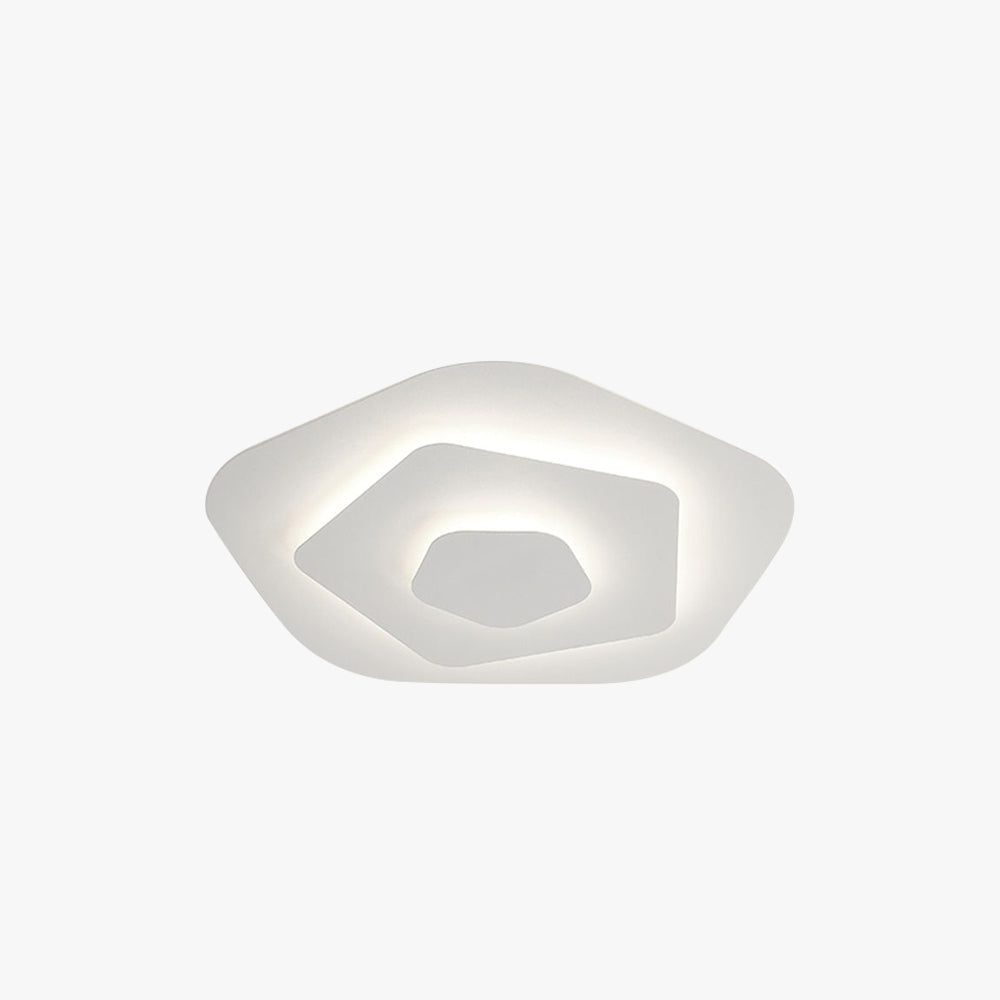 Plafondlamp Rond 50cm LED Dimbaar Wit Slaapkamer Woonkamer Acryl Metaal