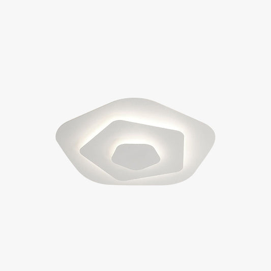 Plafondlamp Rond 50cm LED Dimbaar Wit Slaapkamer Woonkamer Acryl Metaal