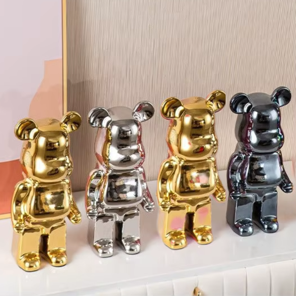 Beren Sculptuur Resin Handgemaakt Modern 28cm Decoratie Woonkamer Kantoor