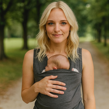 Draagshirt Baby Elastisch Kangoeroe Ouders Pasgeboren Huidcontact Nieuw