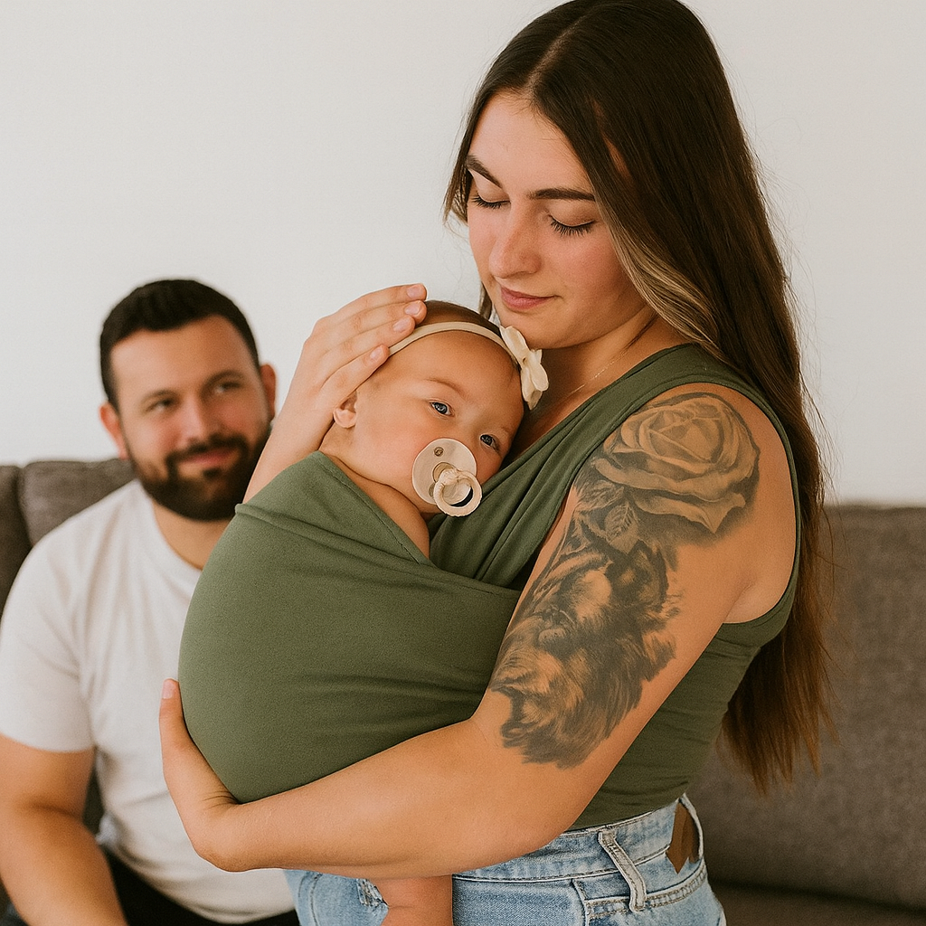 Draagshirt Baby Elastisch Kangoeroe Ouders Pasgeboren Huidcontact Nieuw