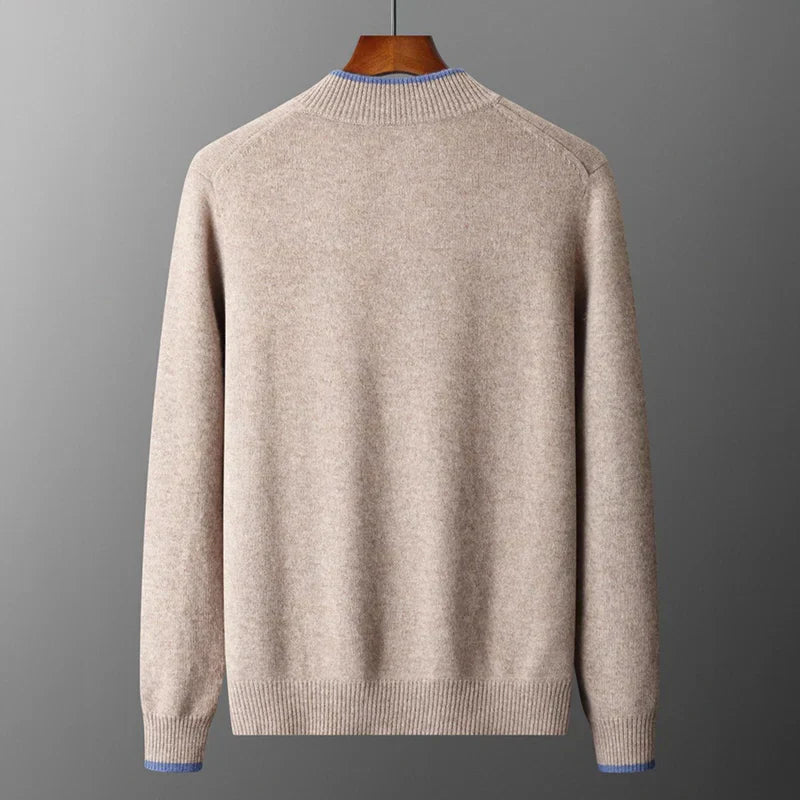 Elegante Herenjas Aurelio Stijlvol Zwarte Jas