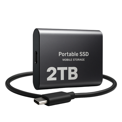 Externe SSD Harde Schijf 1050MB/s USB-C Draagbare Solid State Drive voor Snelle Bestandsoverdracht