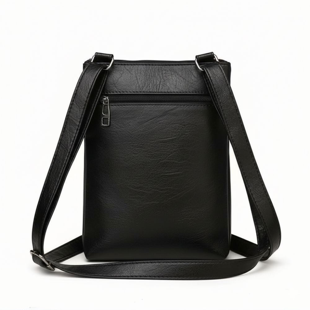 Vintage Schoudertas Retro Crossbody Kunstleer Dames Compacte Handtas Verstelbare Riem Casual Stijl Dagelijks
