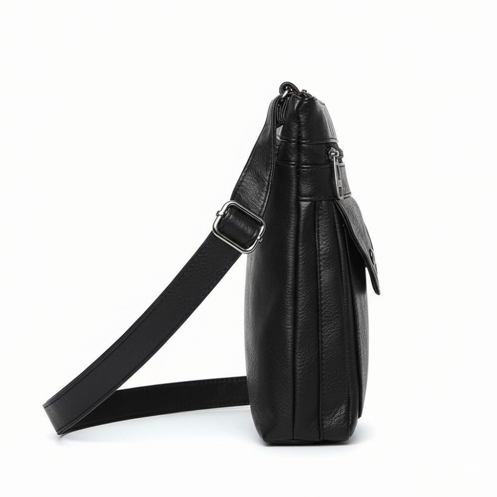 Vintage Schoudertas Retro Crossbody Kunstleer Dames Compacte Handtas Verstelbare Riem Casual Stijl Dagelijks