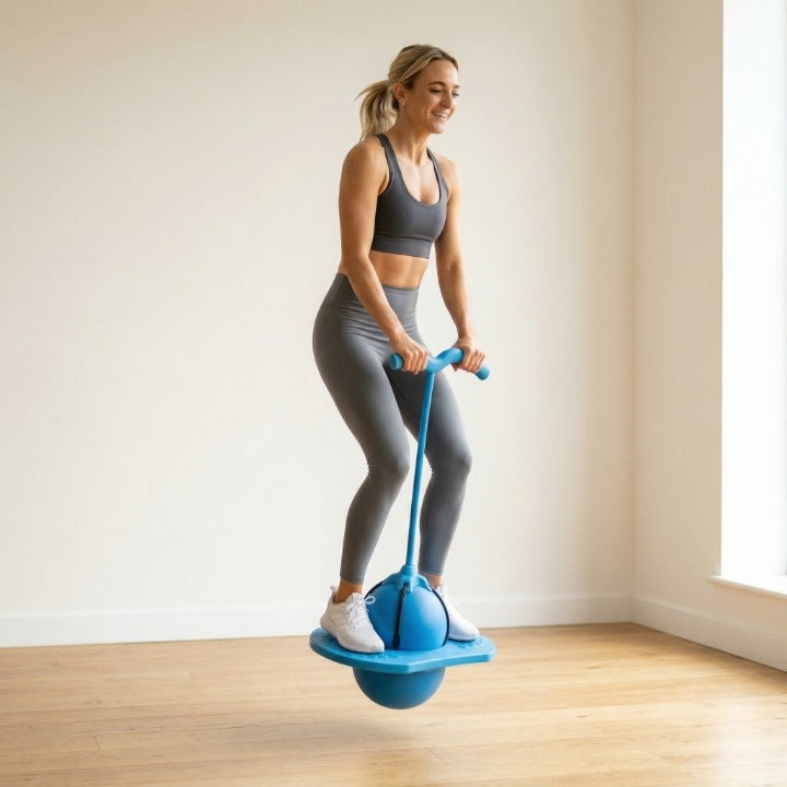 Balans Springbal PVC 20cm Platform 30cm Schuimgrepen Binnen Buiten Evenwichtstraining Coördinatie Kinderen Volwassenen tot 100kg Cardio