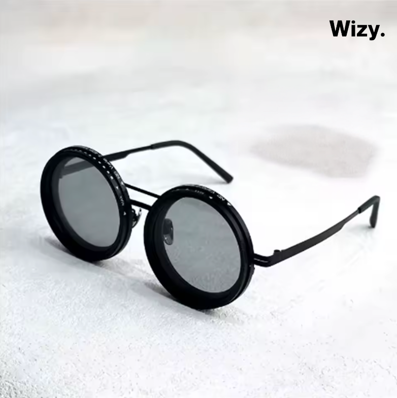 Zonnebril met Donkere Glazen UV400 Bescherming Zwart Retro Goud Zilver Fashion