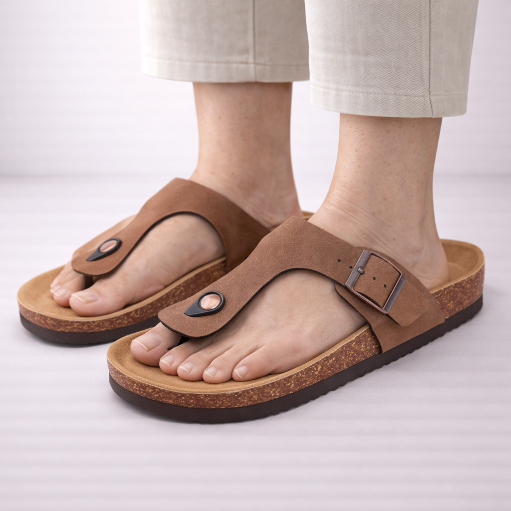 Orthopedische Dames Sandalen Comfortabel Silhouet - StudioMarella