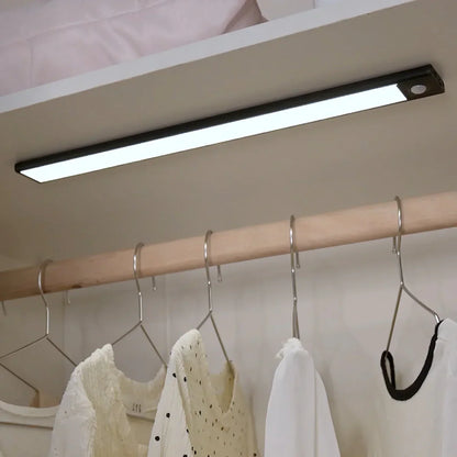 LED Balk Lamp Draadloos Aluminium Bewegingssensor Kast Hal