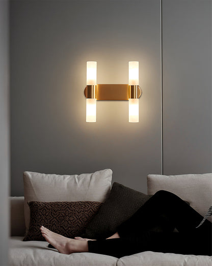 Wandlamp met G9-fitting en acryl kap – moderne binnenverlichting in design A, B of C