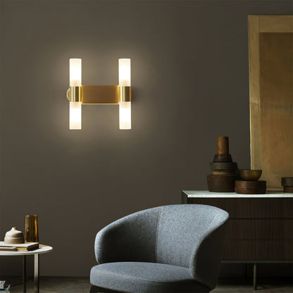 Wandlamp met G9-fitting en acryl kap – moderne binnenverlichting in design A, B of C