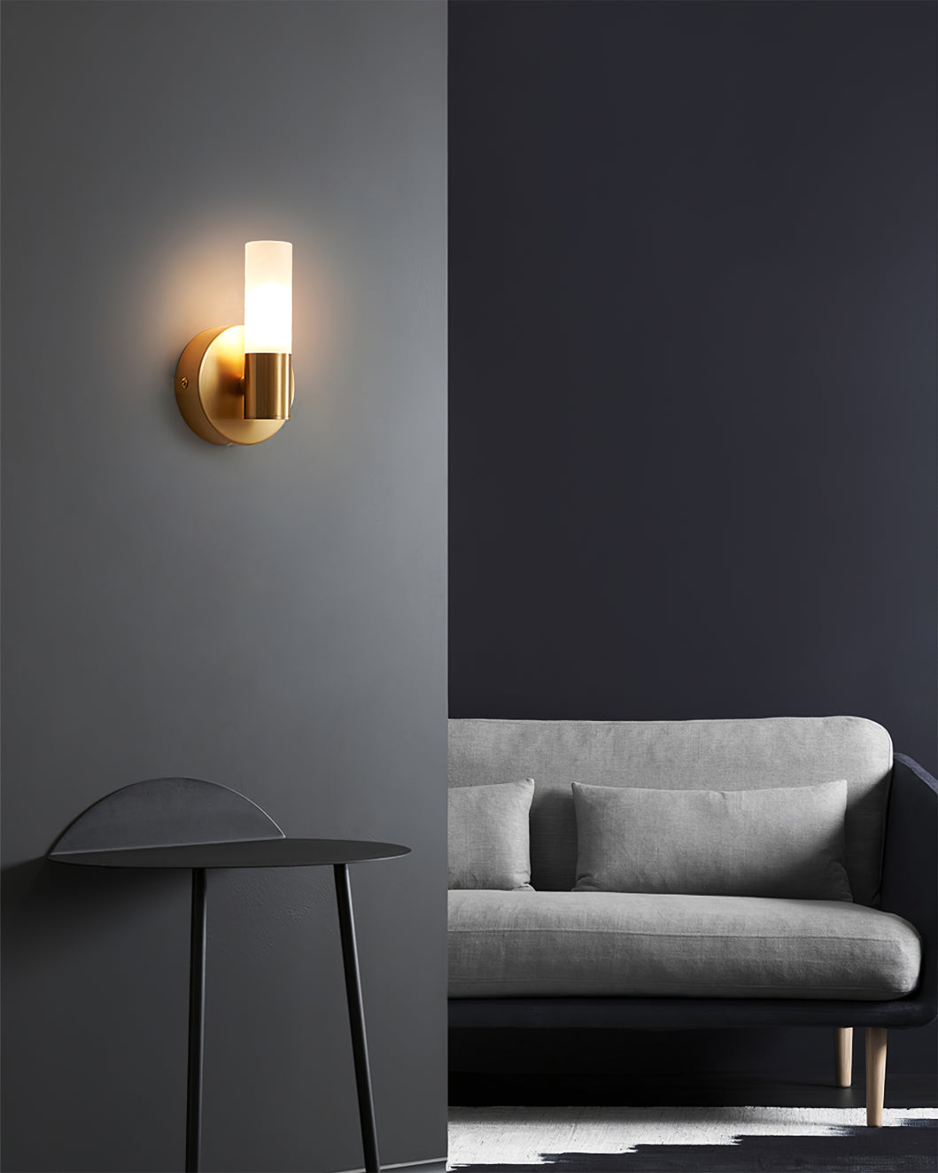 Wandlamp met G9-fitting en acryl kap – moderne binnenverlichting in design A, B of C