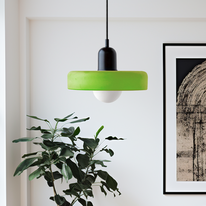 Luccon retro hanglamp glas G9 kleurrijk eettafel keuken verlichting design modern vintage