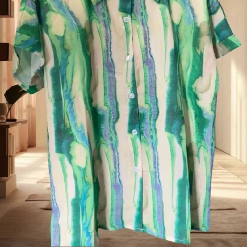 Vrouwelijke Blouse Zomerse Flamingo Print