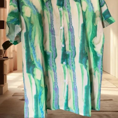 Vrouwelijke Blouse Zomerse Flamingo Print