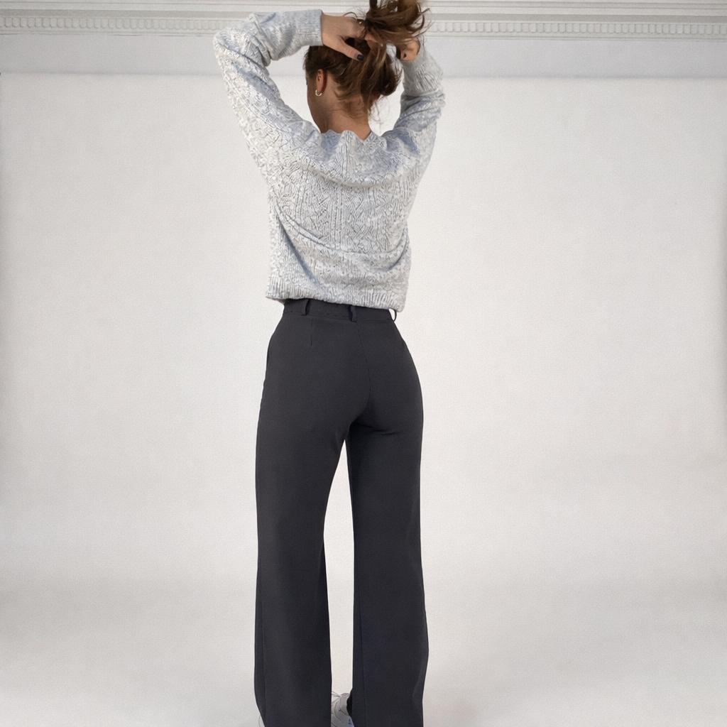 Beau | High-Waist Pantalon Met Rechte Pijpen13
