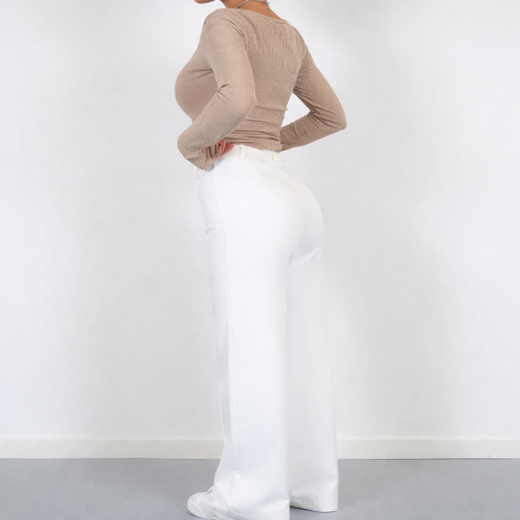 Beau | High-Waist Pantalon Met Rechte Pijpen8