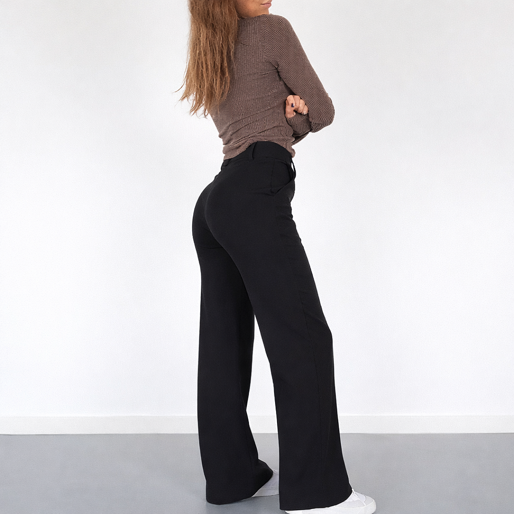 Beau | High-Waist Pantalon Met Rechte Pijpen9