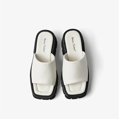 Zomers Sandalen voor Vrouw Comfortabel Leer