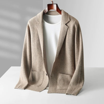 Donkergrijze Fleece Vest voor Heren