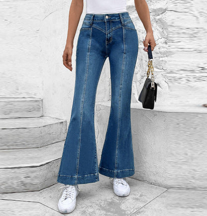 Flared Jeans Wijd Been High Waisted Stijlvolle Denim - StudioMarella