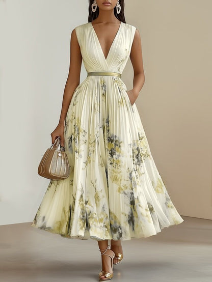 Bella | Elegant Wikkelontwerp Damesjurk Zomer 11