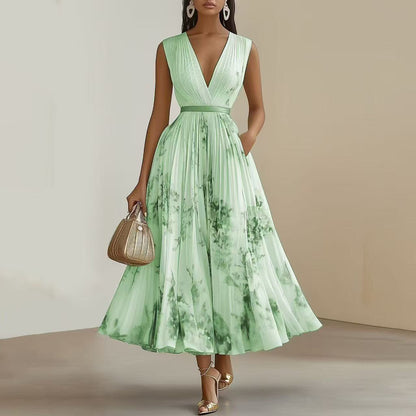 Bella | Elegant Wikkelontwerp Damesjurk Zomer 13