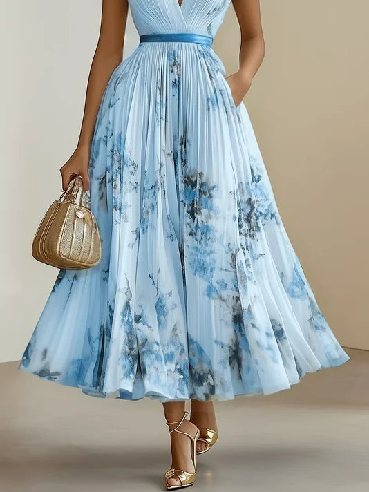 Bella | Elegant Wikkelontwerp Damesjurk Zomer 8