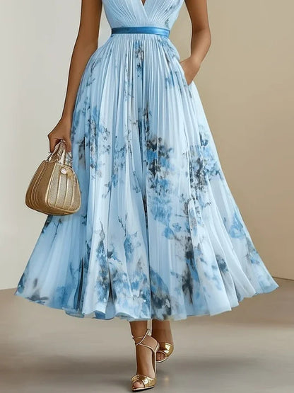 Bella | Elegant Wikkelontwerp Damesjurk Zomer 8