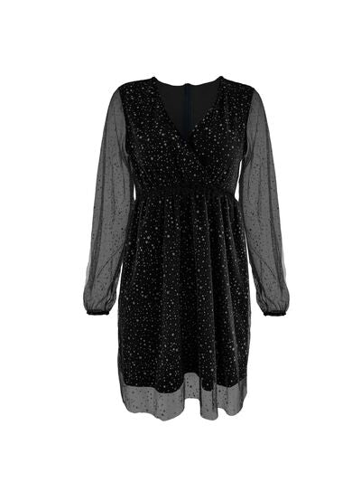 Feestelijke Jurk V-hals Elegante Avondjurk voor Dames