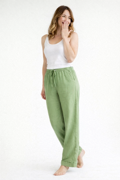 Bella | High-Waisted Women’s Relaxed Trousers 6