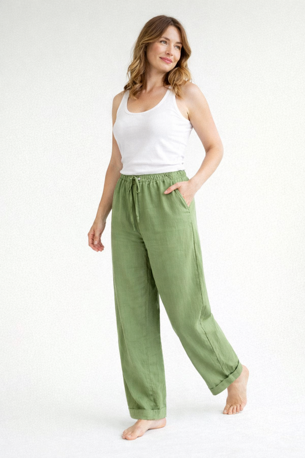Bella | High-Waisted Women’s Relaxed Trousers 7