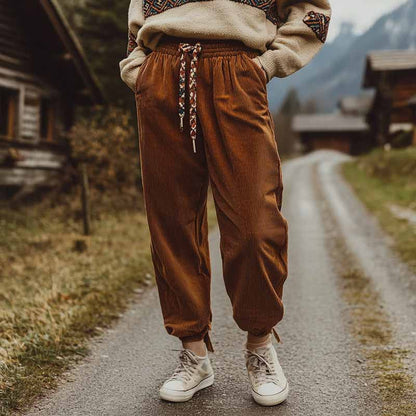 Hoge Taille Broek Comfortabele Fit voor Vrouwen - StudioMarella