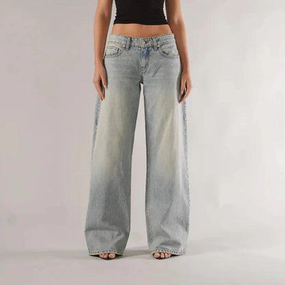 Lage Jeans voor Dames Losse Fit - StudioMarella